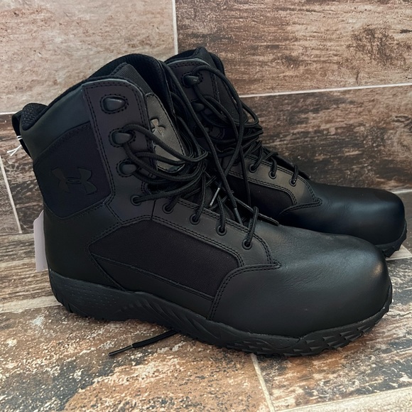 Under Armour Shoes Nwt Under Armour Composite Toe Boots Poshmark